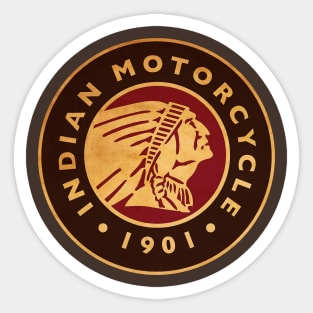 Vintage Indian 1901 Motor Sticker